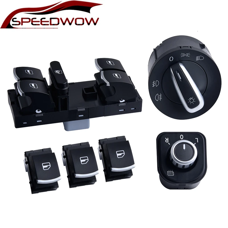 Переключатель Стеклоподъемника Master Power кнопки для противотуманных фар VW Jetta Mk5 Golf