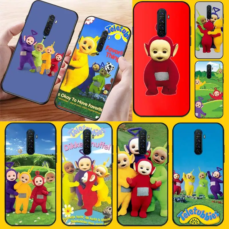 PENGHUWAN Teletubbies черный мягкий чехол для телефона из тпу OPPO Reno2 Z R15 pro R17 R11 R9S Plus