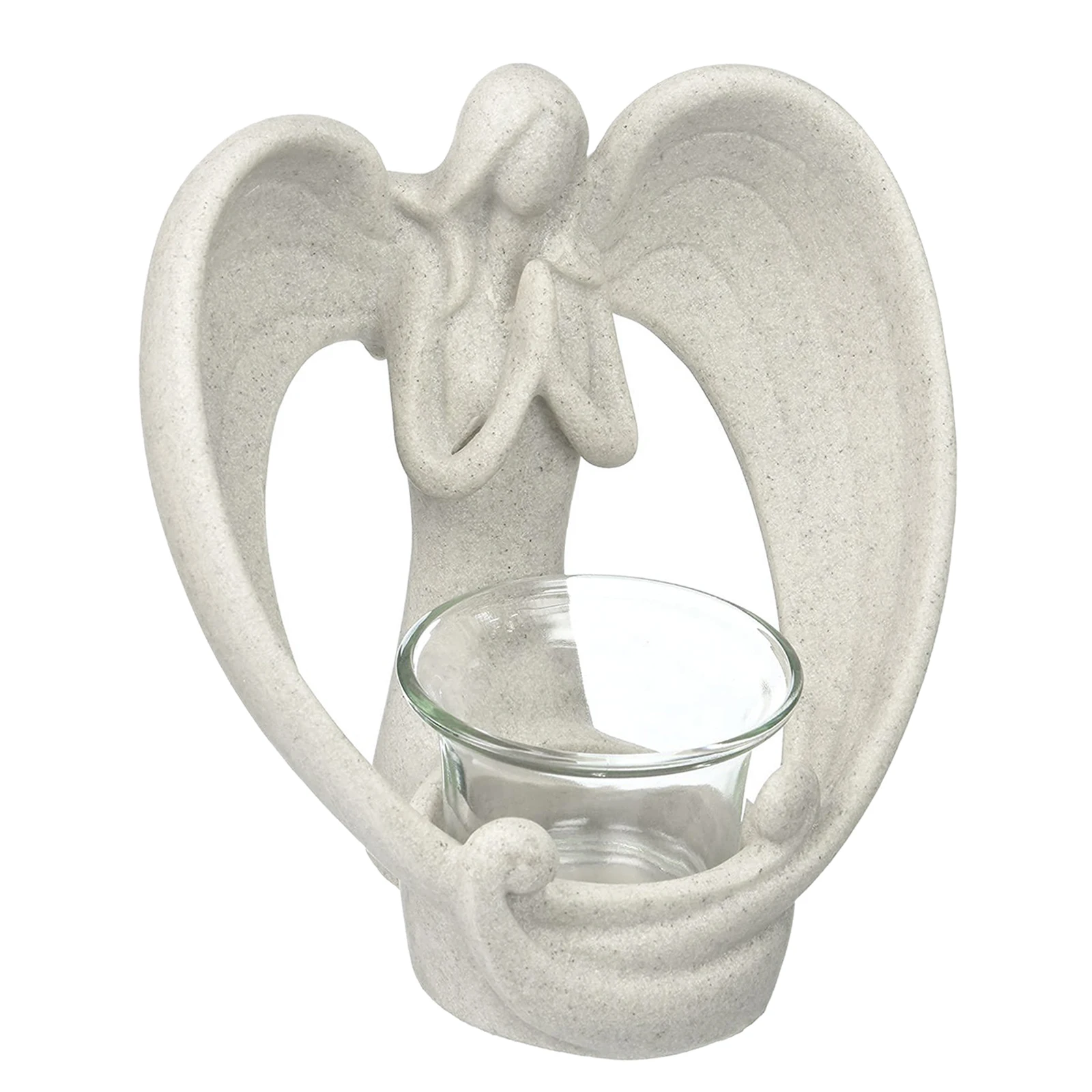 

Angel Candle Holder Angels Candleholder Tealight Bereavement Gift Decor