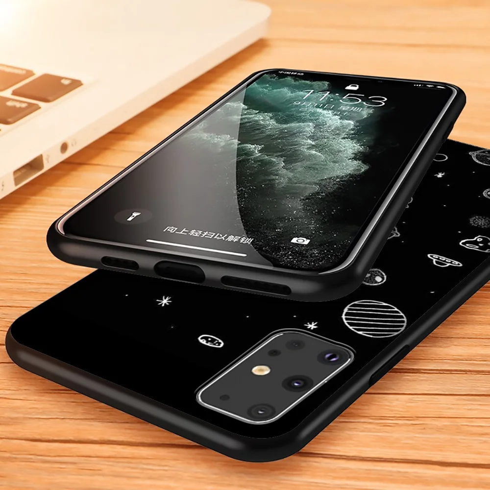 Мягкий чехол Lavaza с изображением звездной ночи для Samsung Note A3 A5 A6 A7 A8 A9 A10s A20s A30s A40s A50s