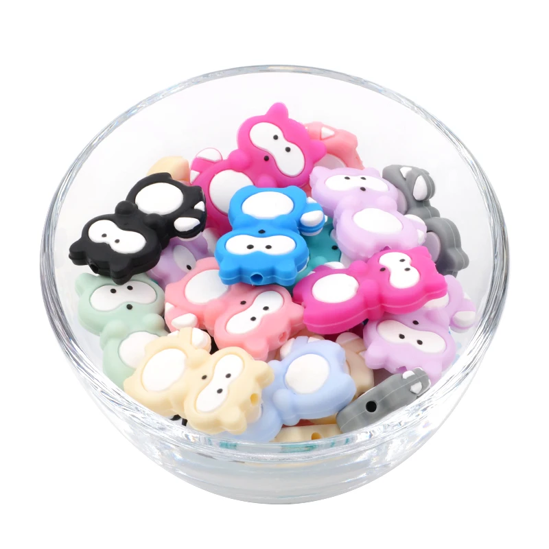 Силиконовые Прорезыватели LOFCA в форме животных держатель для соски животного не