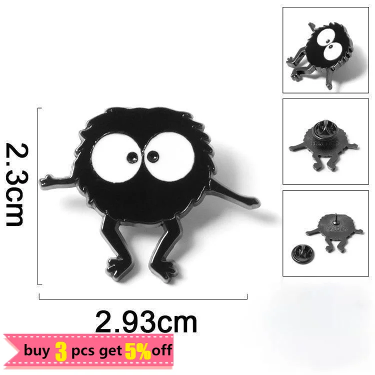 Значки на лацкан в виде шляпы медный материал эмаль Тоторо | Украшения и