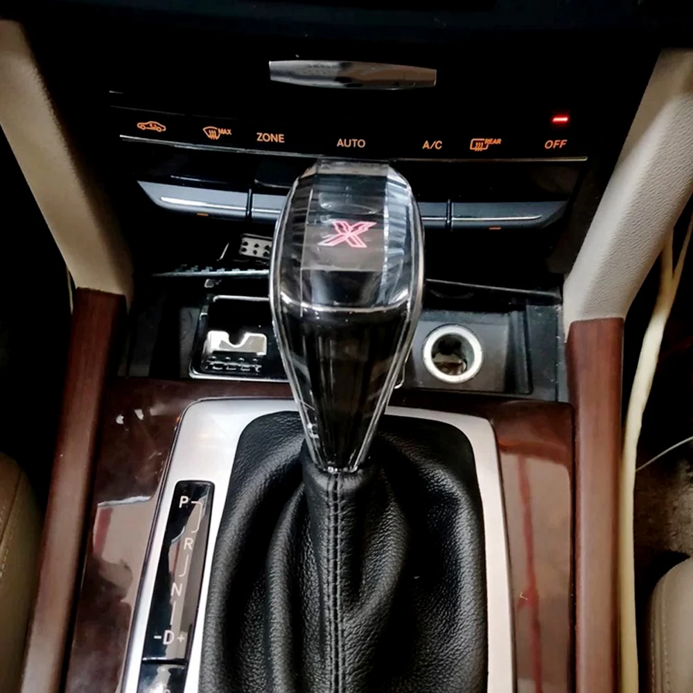 

Car gear shift knob cover trim for Mercedes Benz C S E Class CLS GLC Shift lever stick crystal covers trim sticker car styling
