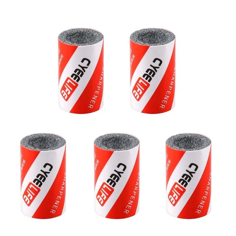 

2021 Top 5pcs Millstone Dart Sharpener Sharp Sand Grinding Stone Dart Grindstone Tool