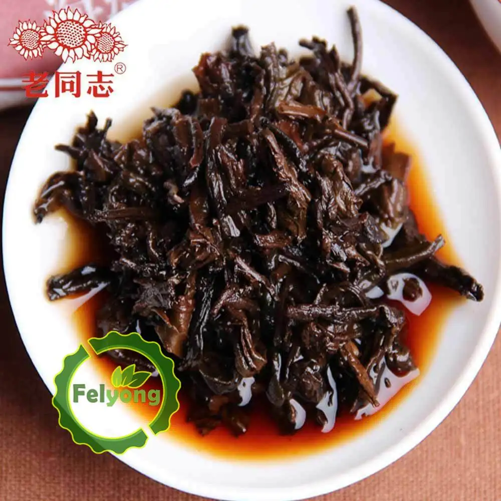 Shu Pu-erh 2018yr HaiWan 9978 партия 181 LaoTongZhi старый Камрад спелый Пуэр Чай Торт