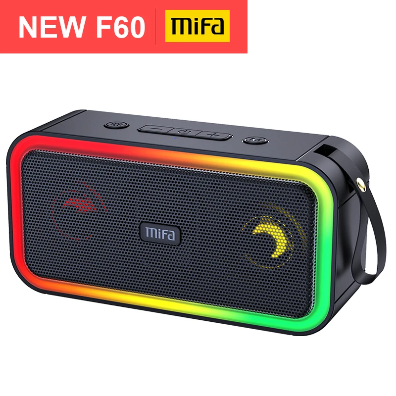 Mifa F60 40 Вт Выходная мощность Bluetooth динамик с усилителем класса D Отличный Бас