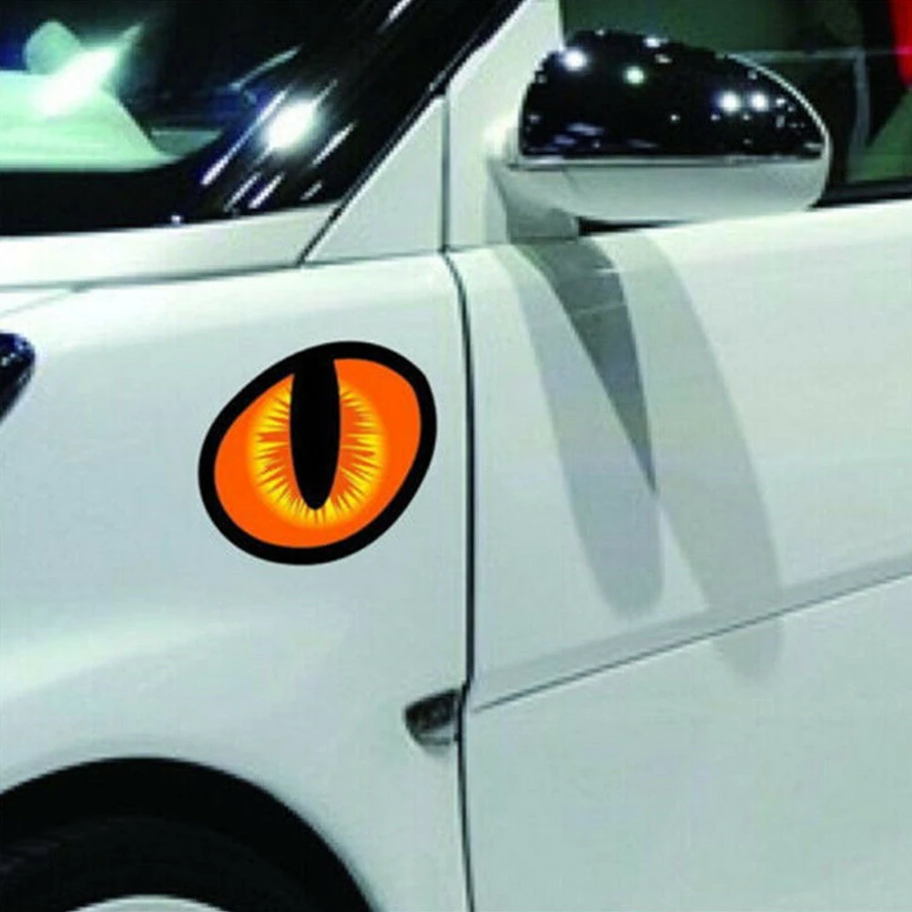 2 шт. светоотражающие 3D наклейки на зеркало заднего вида|Наклейки и стикеры| |