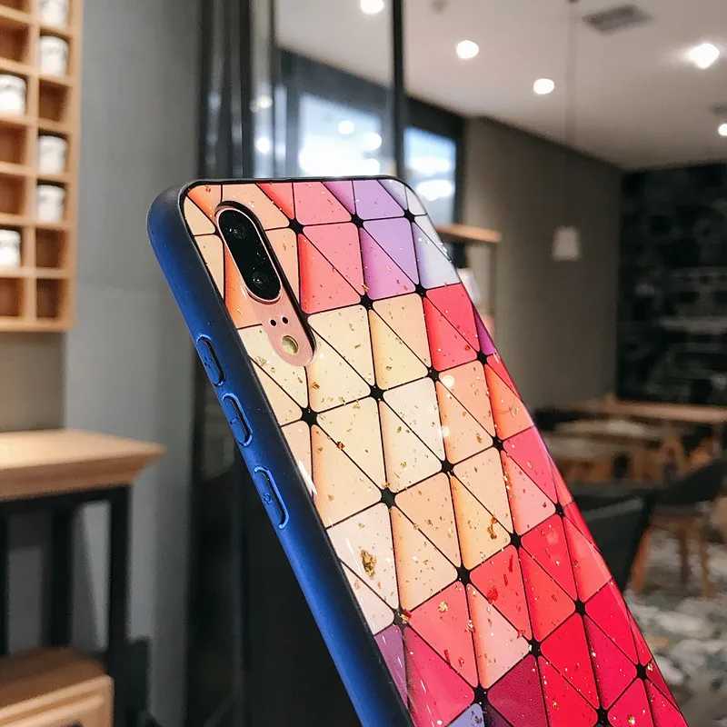 Разноцветный чехол для телефона Samsung Galaxy A750 A6 A8 Plus 2018 A7 A5 2017 Note 4 5 C9Pro J4 J6 J8 J310 J710