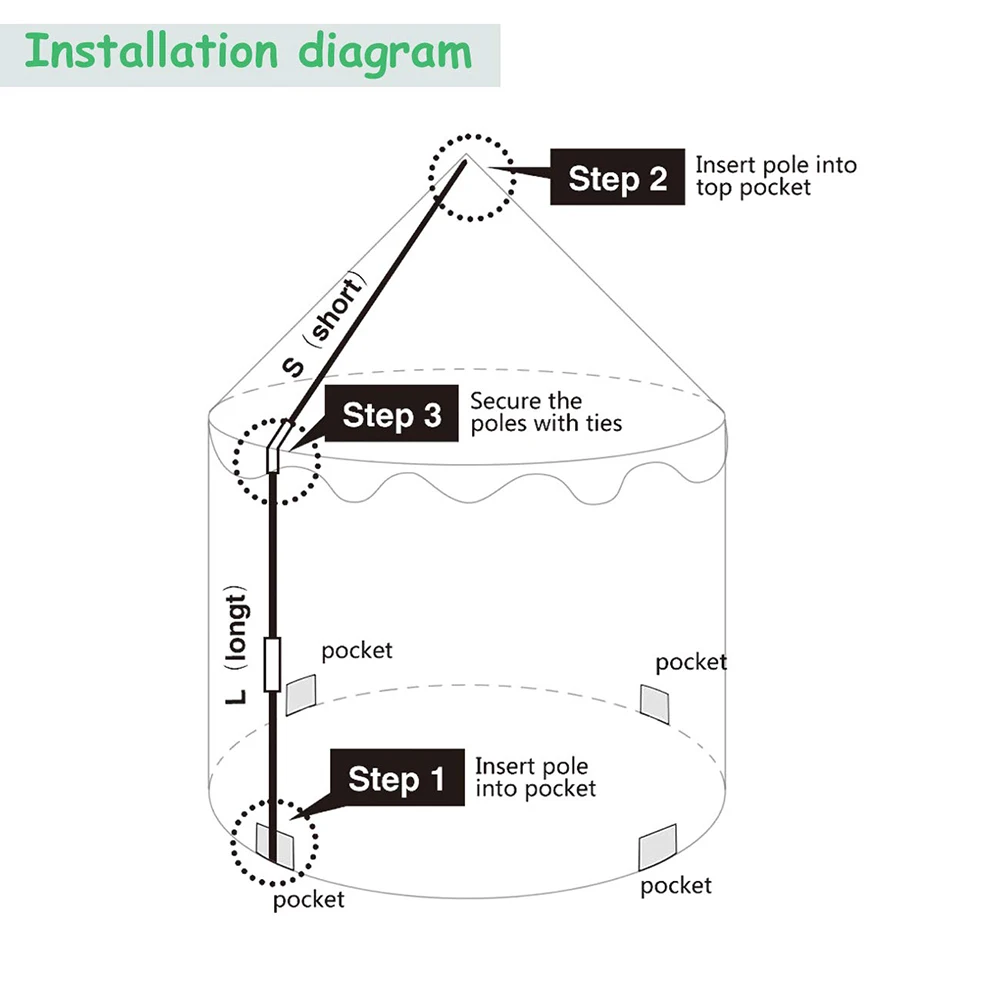 135CM Kids Princess Play Tent Portable Indoor Outdoor Camping Baby Tents House Hut For Toys gift | Спорт и развлечения