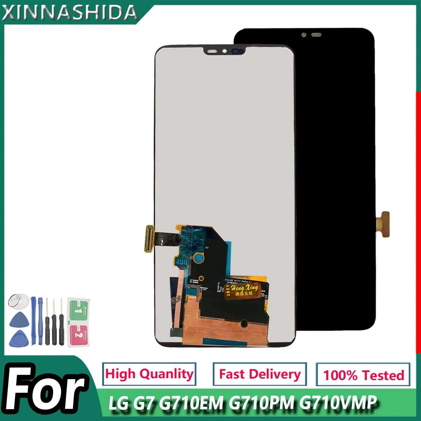 Для LG G7 LCD G710EM G710PM G710VMP G710TM G710N G710VM дисплей кодирующий преобразователь сенсорного