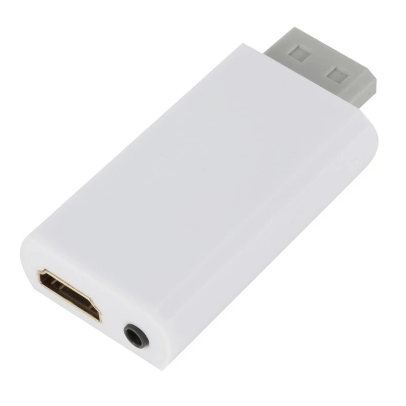 Full HD 1080P Wii To HDMI-compatible Adapter Converter 3.5mm Audio For PC HDTV Monitor Wii2 To HDMI-compatible Converter Adapter images - 6