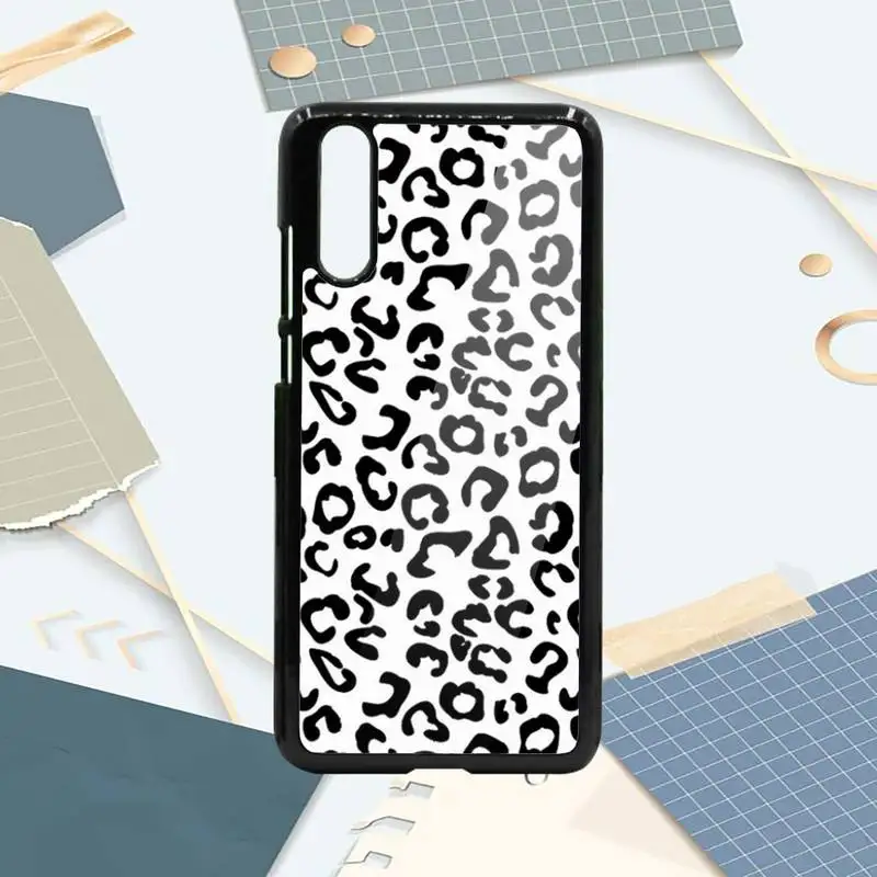 

Black and white checked cattle Phone Case PC For Samsung galaxy S note 8 9 20 10 e lite2019 plus pro ultra