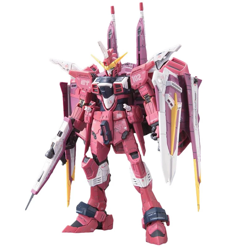 

BANDAI Gundam Assembly Model RG09 1:144 Justice Gundam 176512 Deformable Anime Figures Gundam Assembly Model Accessories
