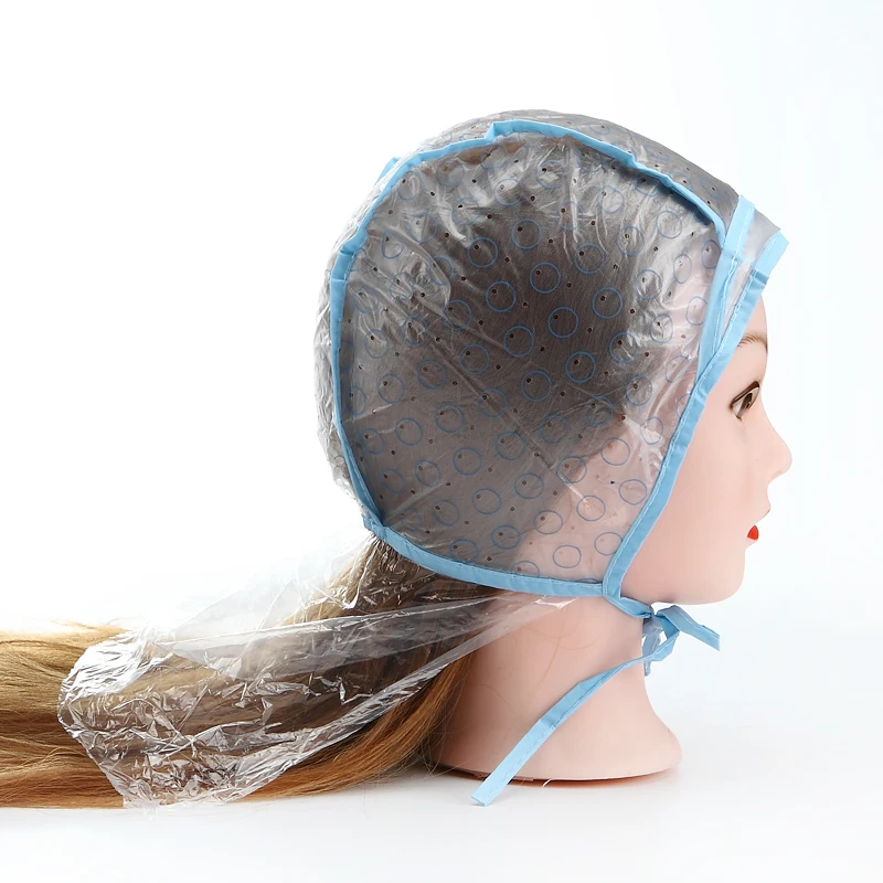 Многоразовая шапочка для окраски волос в салон 2 шт./компл. пластиковая с