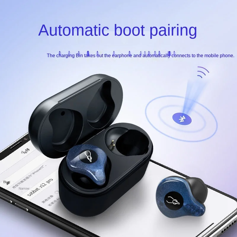 TWS-наушники Sabbat X12 Pro с поддержкой Bluetooth 5 0 и силиконовым чехлом | Электроника
