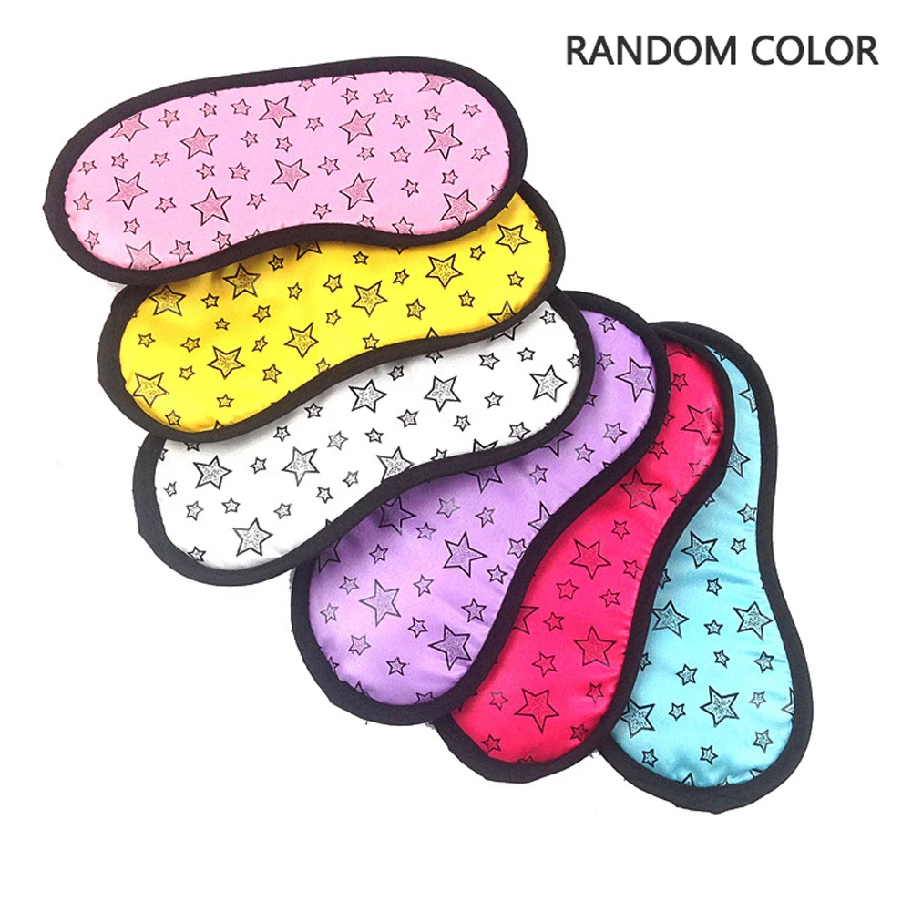 Натуральный отдых звезды печати регулируемый ремень Путешествия мягкая маска