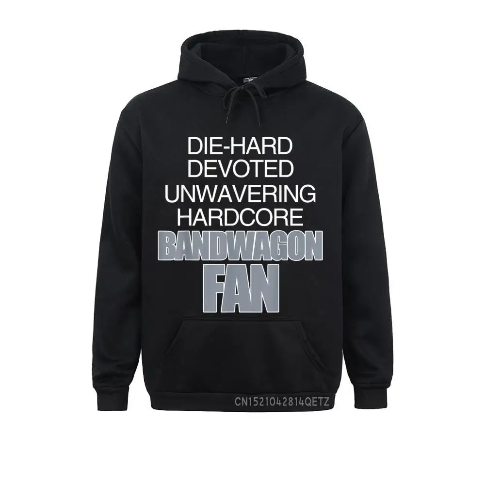 Толстовки с длинным рукавом Die Hard Devoted Unwavering Hardcore Bandwagon Fan Silver уютные повседневные