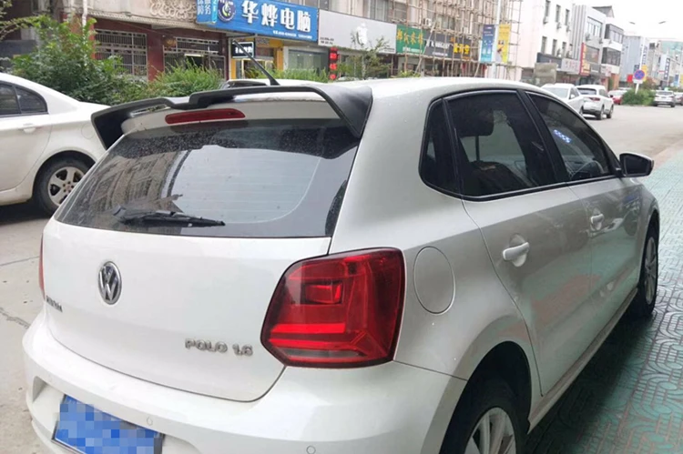 Спойлер для Volkswagen Polo Автомобильный задний спойлер из АБС материала VW новый поло