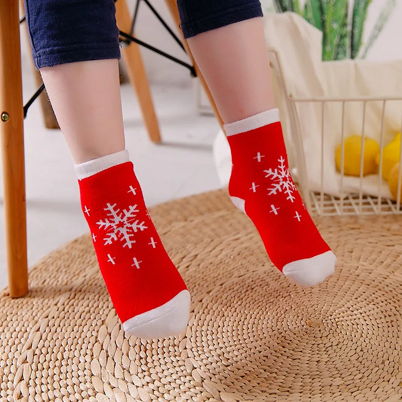 Socks C Одежда унисекс для маленьких мальчиков и девочек Рождественские комбинезоны в полоску для новорожденных от 6 до 18 месяцев, цельный костюм Новинка с эльфом, DS19 - Цвет: Socks C