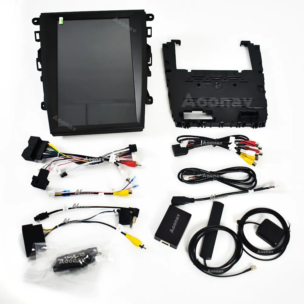 

Car tesla vertical screen video radio multimedia player For-Ford-Monde 2013-2017 car stereo GPS navigation system head unit