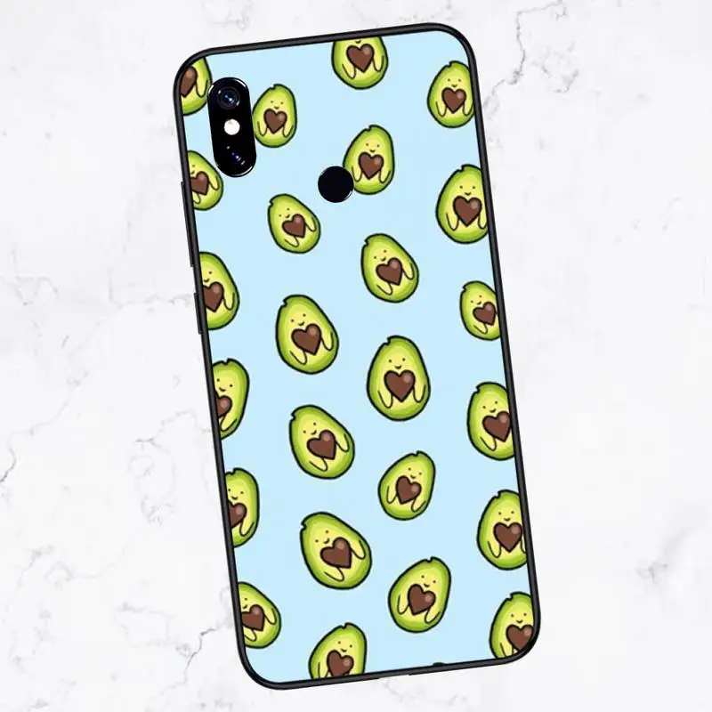 

Lovely Avocado Phone Case For Xiaomi Redmi 7 8 9t a3Pro 9se k20 mi8 max3 lite 9 note 9s 10 pro
