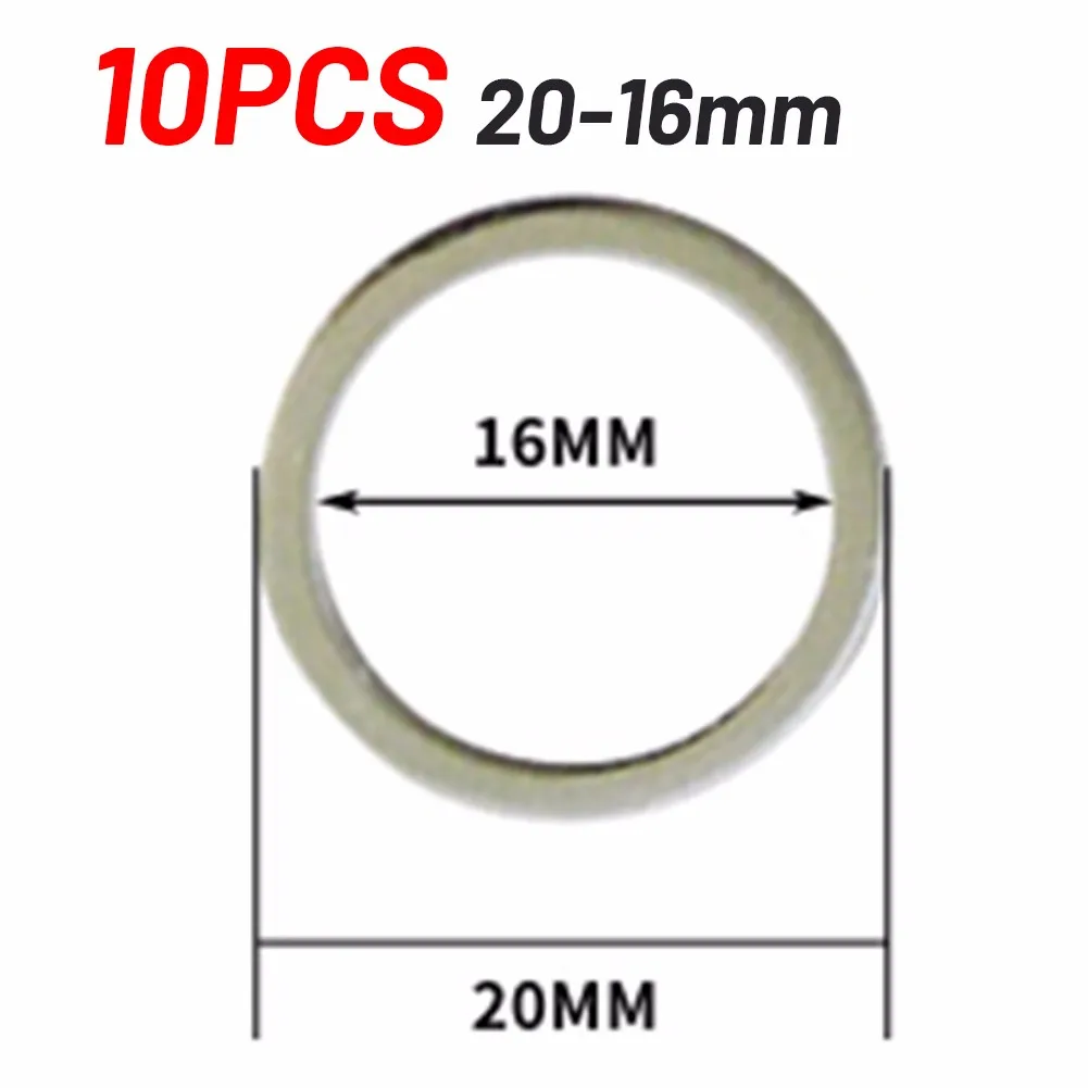 

10pc Saw Cutting Washer Inner Hole Adapter Ring Blade Aperture Change Washer 1pack X Washer