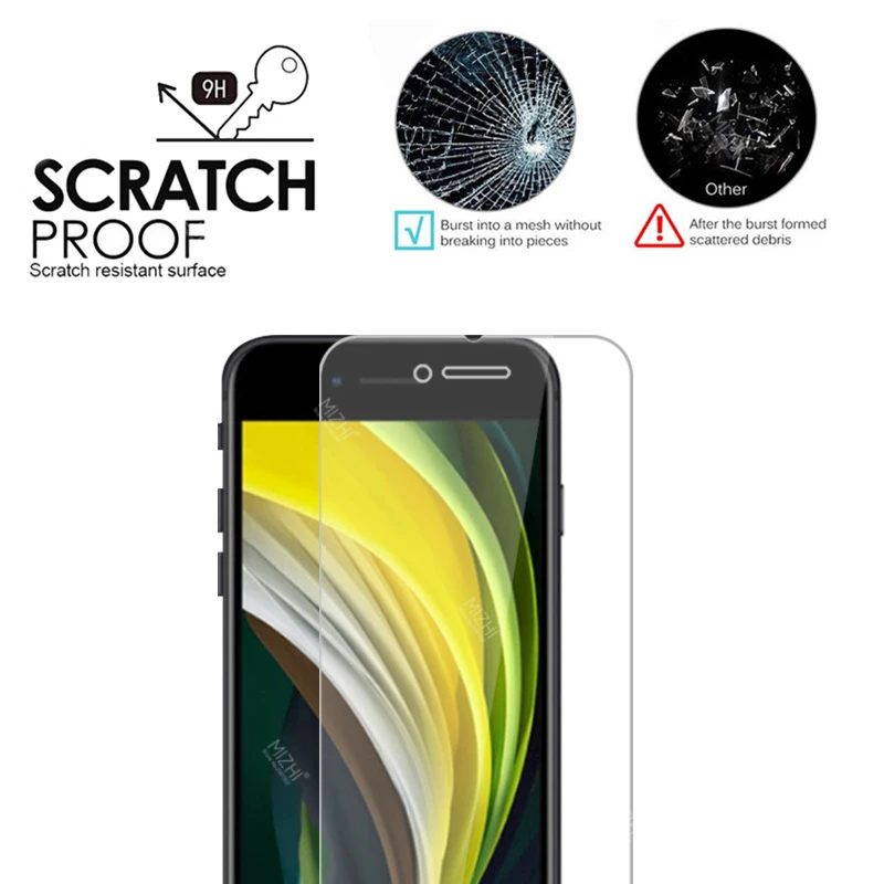Закаленное стекло для iphone se 2020 Защитная пленка экрана 11 pro max xr x xs 6 7 8 plus 3