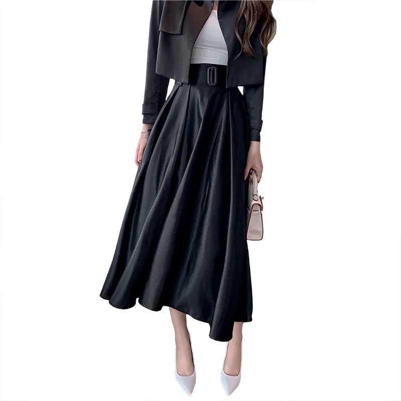 

summer fashion women's skirt plaid denim zaraing female 2021 y2k mini high waist gothic fairy yarn a-line skirt