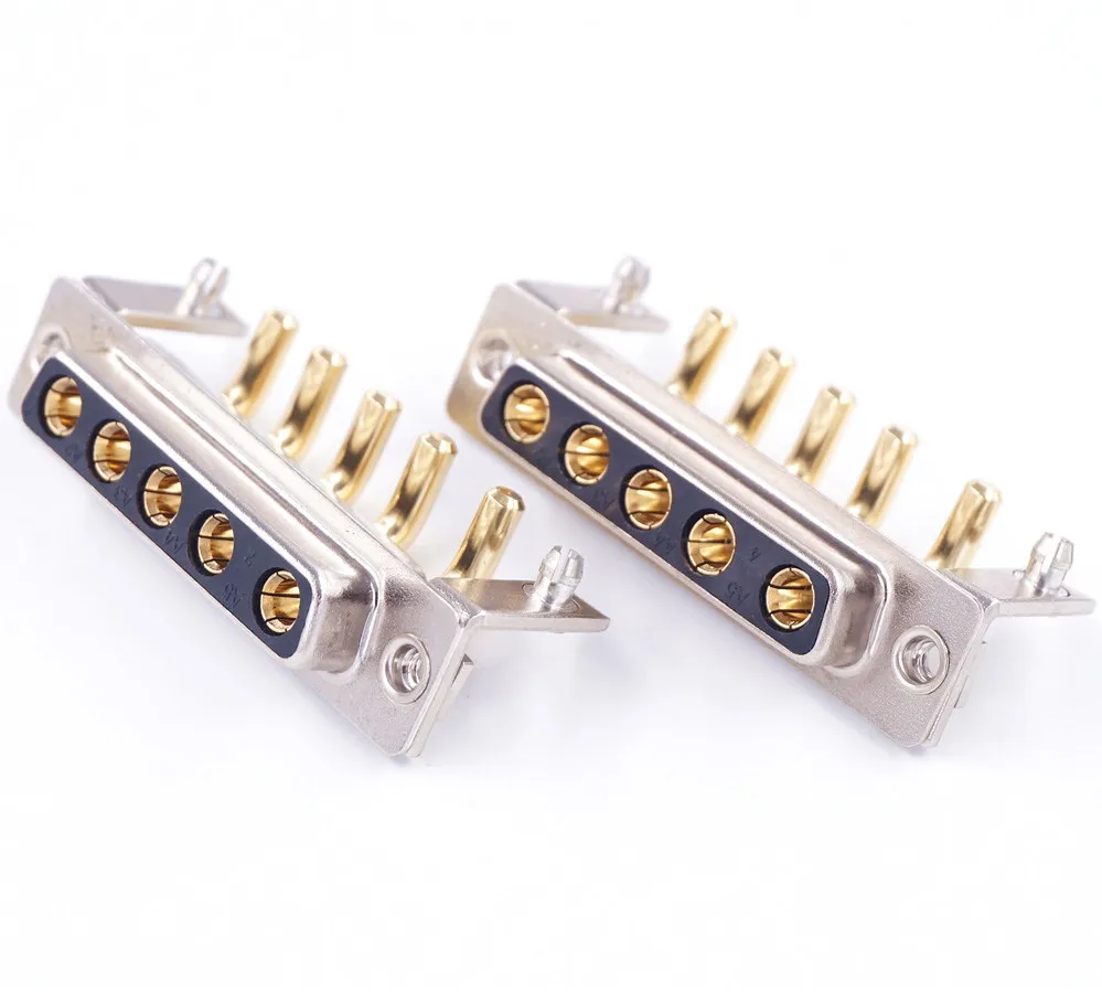 2 шт. Высокая мощность 30A 5W5 разъем D-Sub комбинированный сосуд гнездо 5 Pin панель