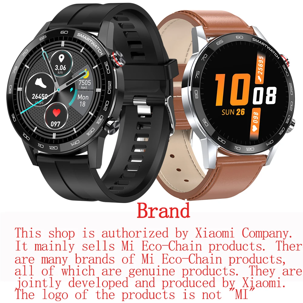 

Xiaomi Mijia L16 Smart Watch Men IP68 Waterproof Multiple Sports Heart Rate Monitor Pedometer Fitness Smartwatch