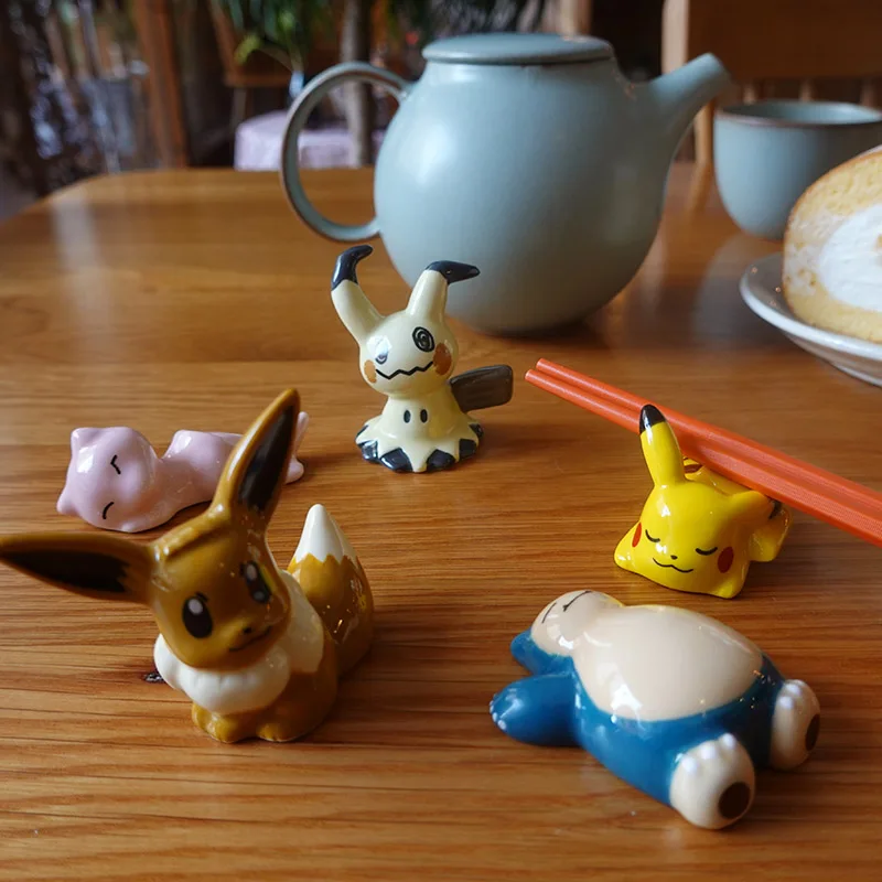 Экшн-фигурка Покемон Пикачу Эви Mewtwo Mew Mimikyu Snorlax Pokeball модель игрушки коллекционные