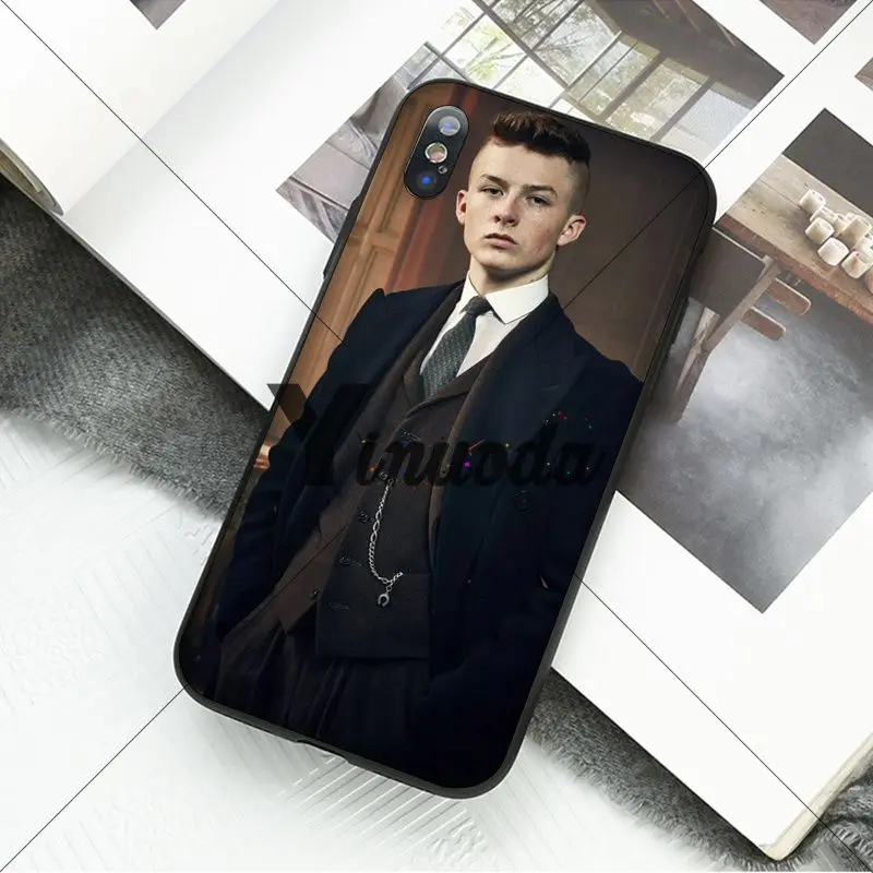 Yinuoda Томас Шелби Peaky bliners мягкий чехол для телефона Apple iPhone 8 7 6S Plus X XS MAX 5 5S SE XR 11 11pro максимальный чехол