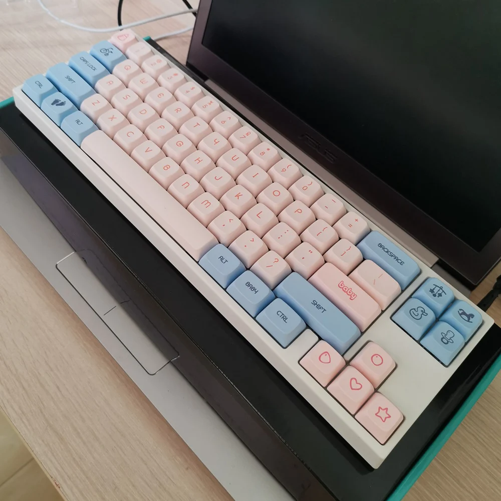 Клавиатура XDA для игр механическая с функцией сублимации PBT цвет в ассортименте |