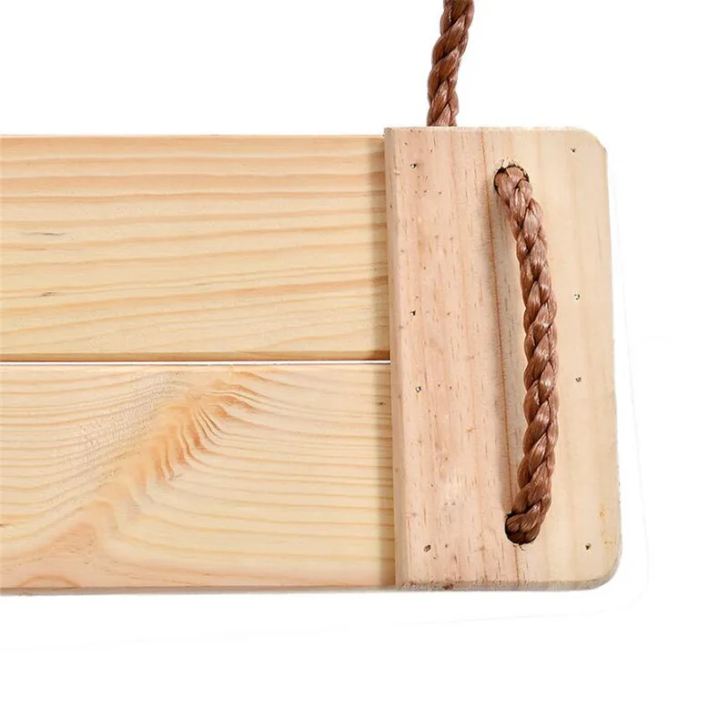 Уличное деревянное кресло качели подвесное для парка игрушка с веревкой