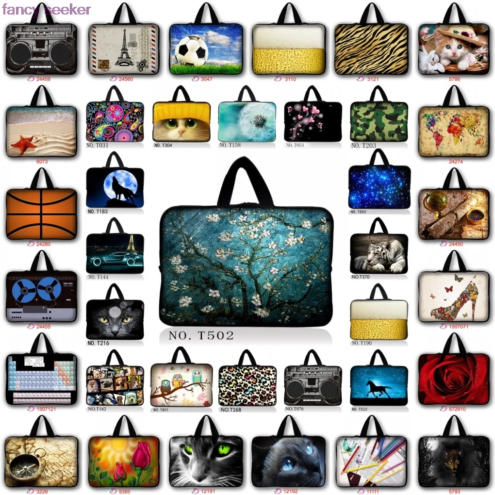 

Brand New Universal 10/10.1 Tablet PC Bag Laptop Cover 15 14 13 12 17 11.6 Inch Sleeve Chromebook Bag Case For Acer Dell HP Envy
