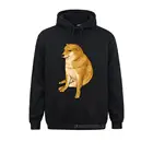 Повседневные забавные мужские свитшоты Cheems с изображением собаки Шиба-ину, сырым мемом, брендовые новые толстовки с длинным рукавом на день осени, спортивные свитера