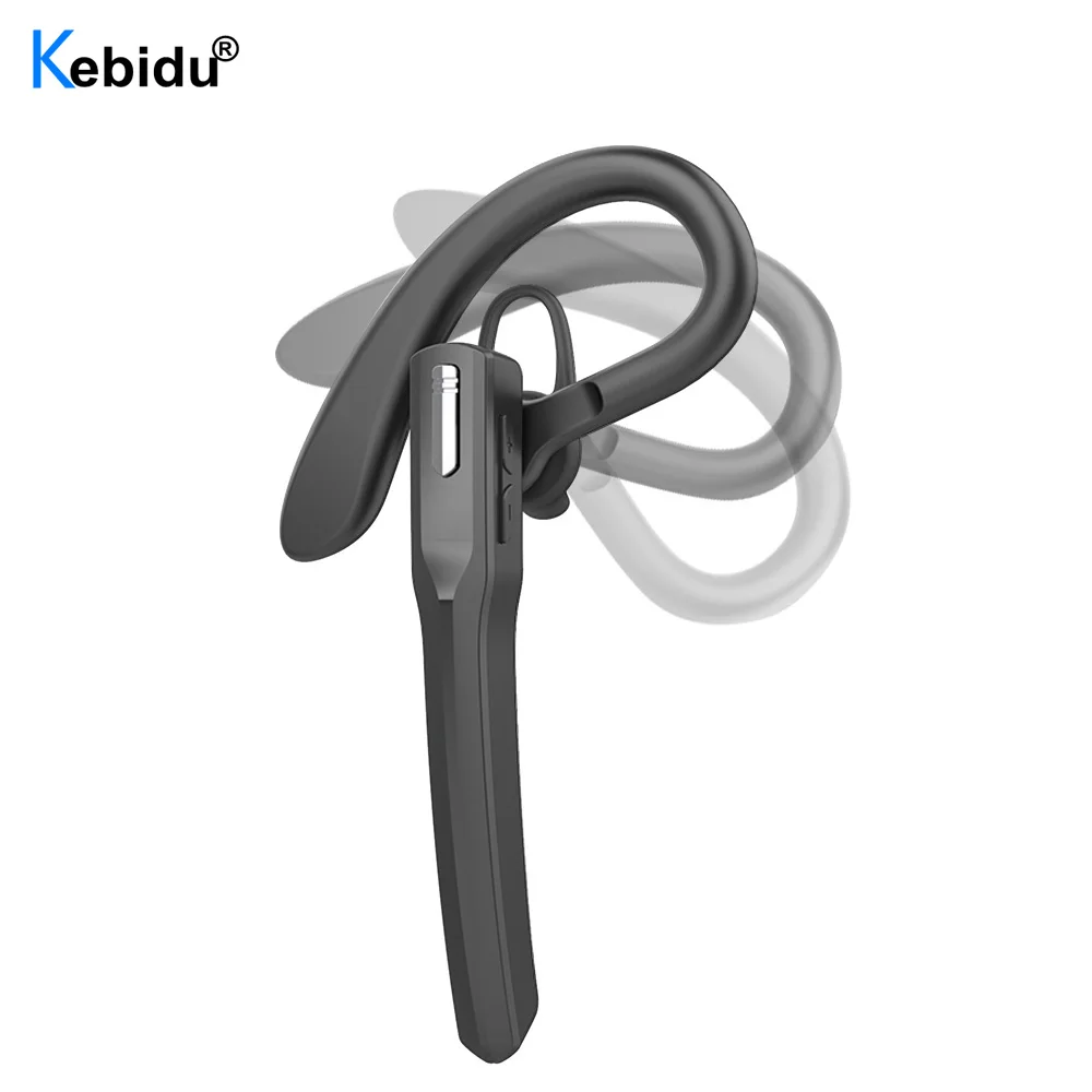 Kebidu одностороннее беспроводной bluetooth бизнес-гарнитура hands-free V5.0 гарнитура IPX4
