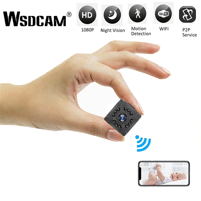 X5 Мини домашняя камера безопасности Wi Fi 1080P беспроводная наблюдения удаленный