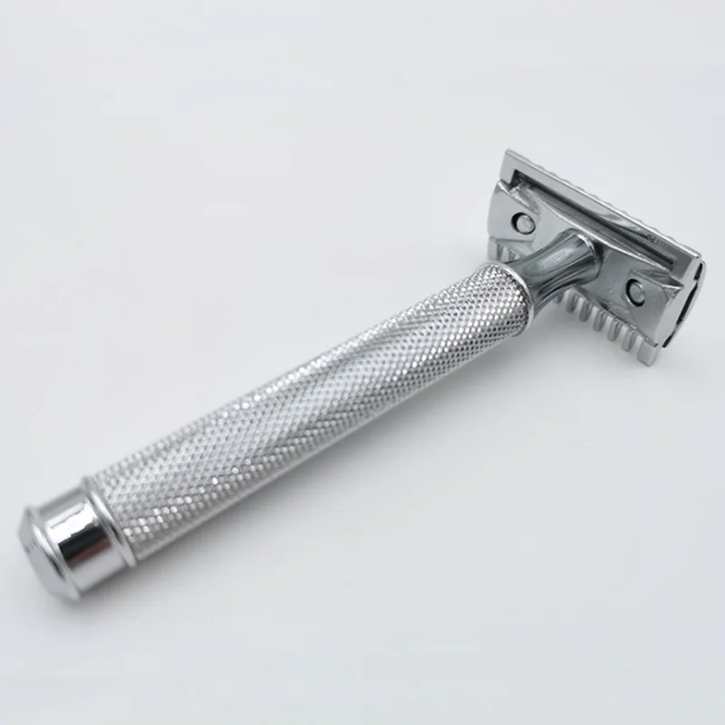 Lemonwald Для мужчин бритва открываются и закрываются гребень Double Edge Безопасность