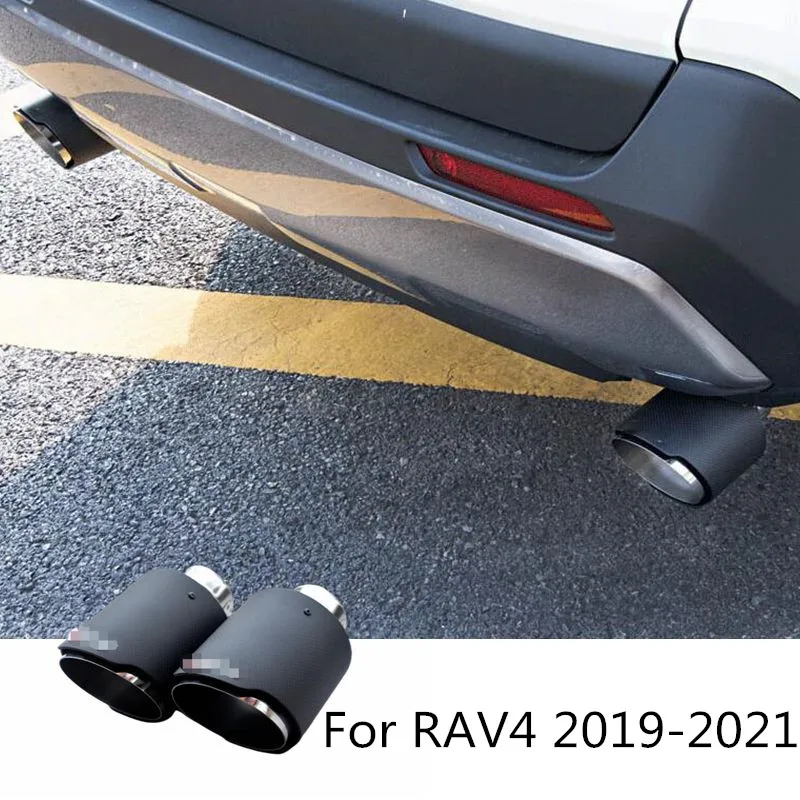 Автомобильные задние трубы выхлопная труба глушитель рамка крышка для Toyota RAV4 RAV-4