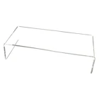 Пластик акриловый мейк ап держатель игрушечная обувь Дисплей Подставка под макияж организатор Типсы для демонстрации лаков для ногтей стеллаж кошелек, сумка-Органайзер