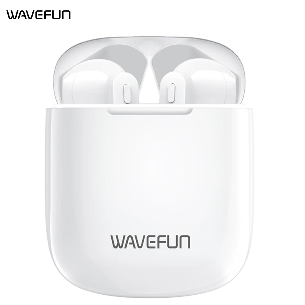 Беспроводные наушники Wavefun V 5 0 водонепроницаемые IPX5 вкладыши 500 мАч зарядный