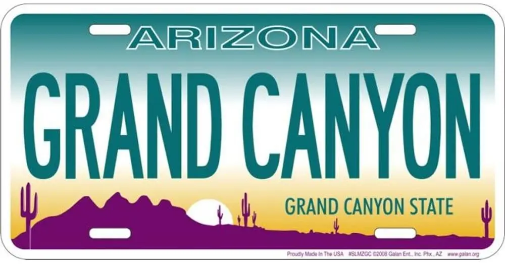 

Signs 4 Fun Slmzgc AZ-Grand Canyon, License Plate