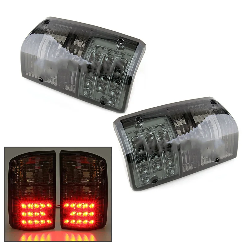 

CITALL Car Side LED Rear Tail Lamps Light fit for Nissan Patrol GQ Y60 GR 1987 1988 1989 1990 1991 1992 1993 1994 1995 1996 1997