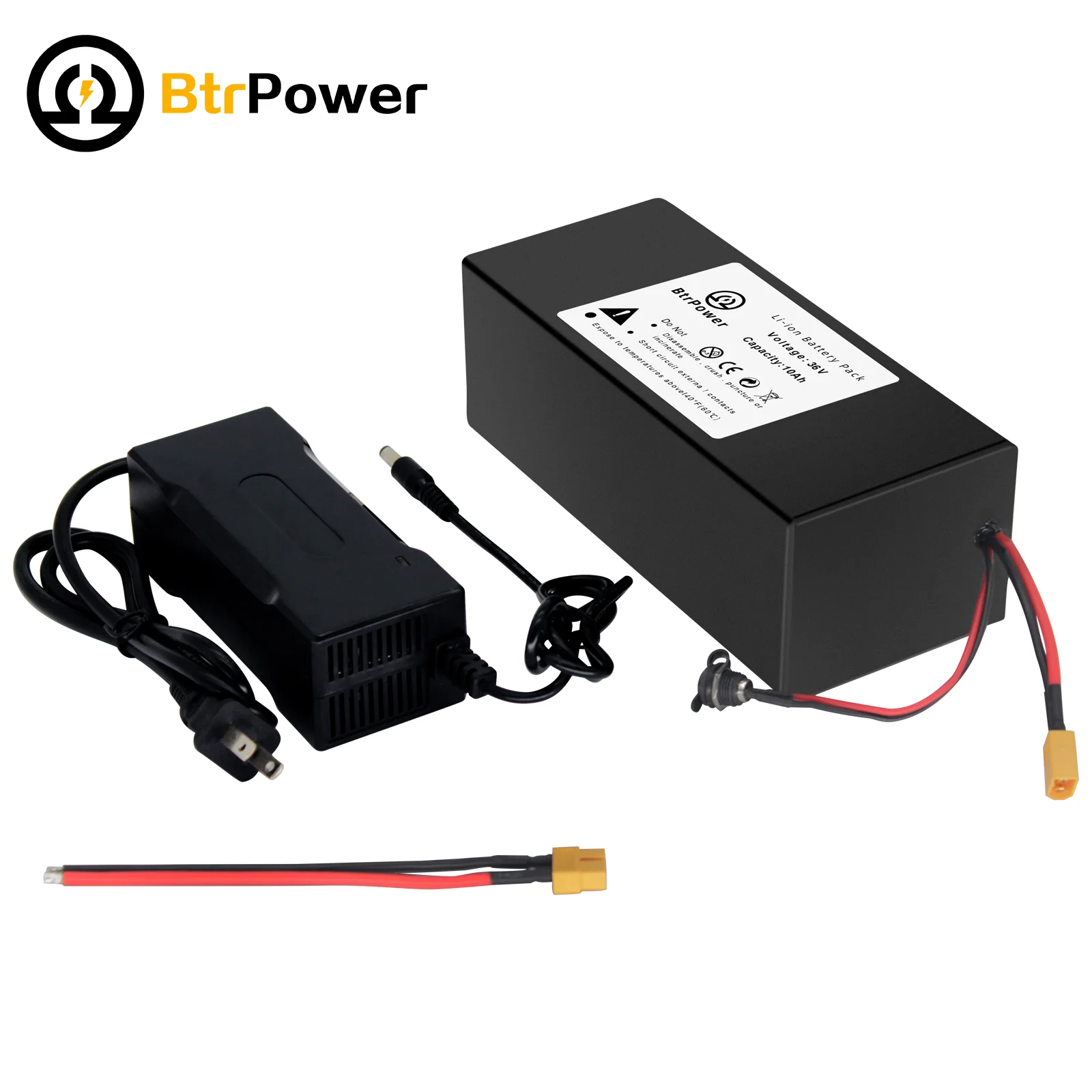 

2021 New 36V 10Ah Lithium Li-ion Battery Pack 250W 500W 750W with Charger for Ebike Bicycle Scooter Motor