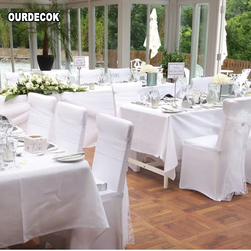 100 шт. новый стиль лайкра спандекс крышка стула для свадьбы украшение банкета и
