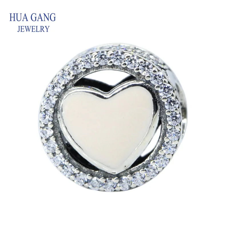 

Женский браслет из серебра 100% пробы, с Шармами