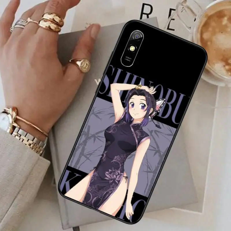 

Anime Demon Slayer Phone Case For Xiaomi Redmi Note 4 4x 5 6 7 8 pro S2 PLUS 6A PRO