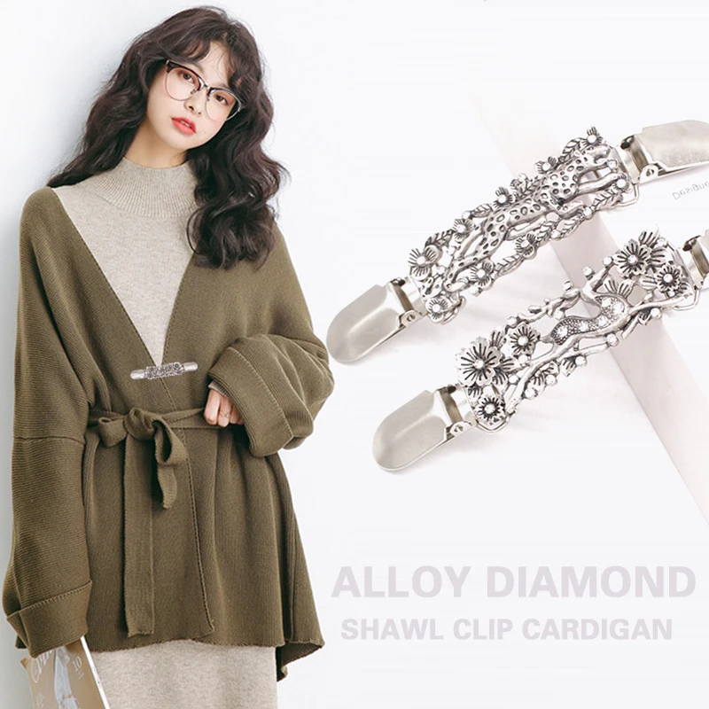 Новинка корейский зажим для свитера персональная Серия животных из цинкового