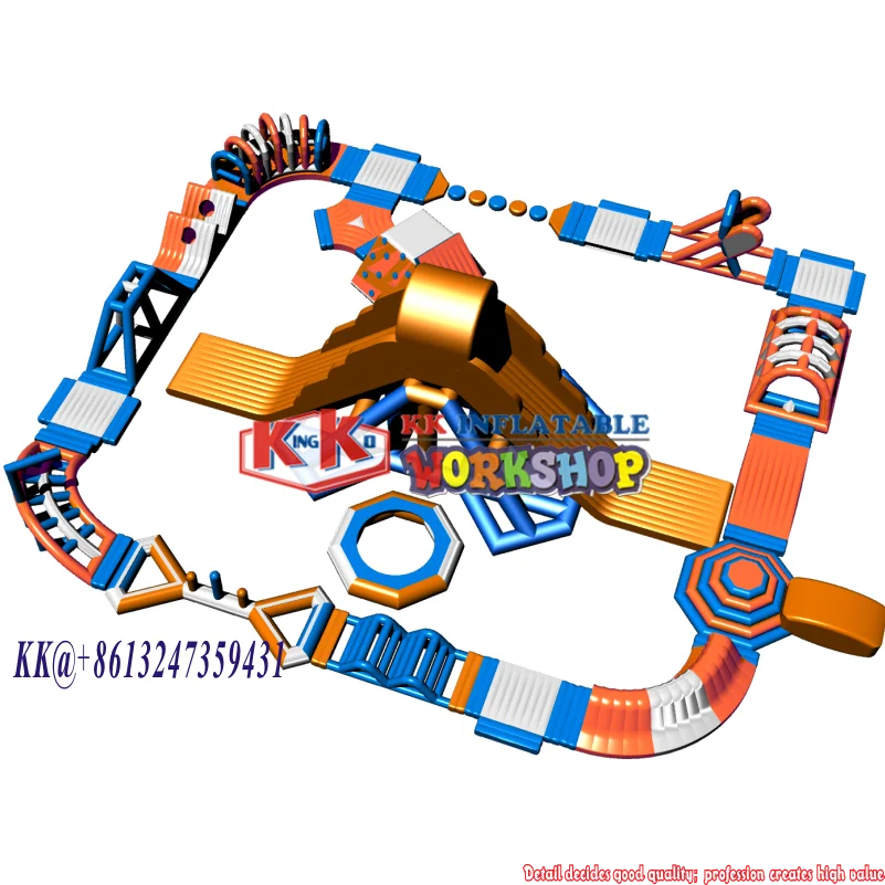 Наружное Надувное оборудование для аквапарка Sea Bay в Бразилии/гигантская